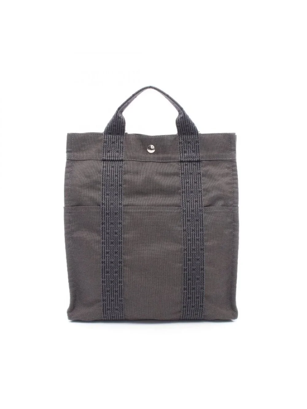 Hermes Backpack Her Line a Dos MM Gray Canvas